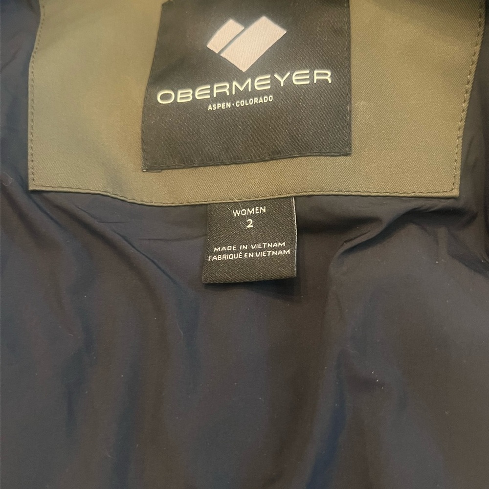 Obermeyer Women's Green Jacket - Picture 6 of 12